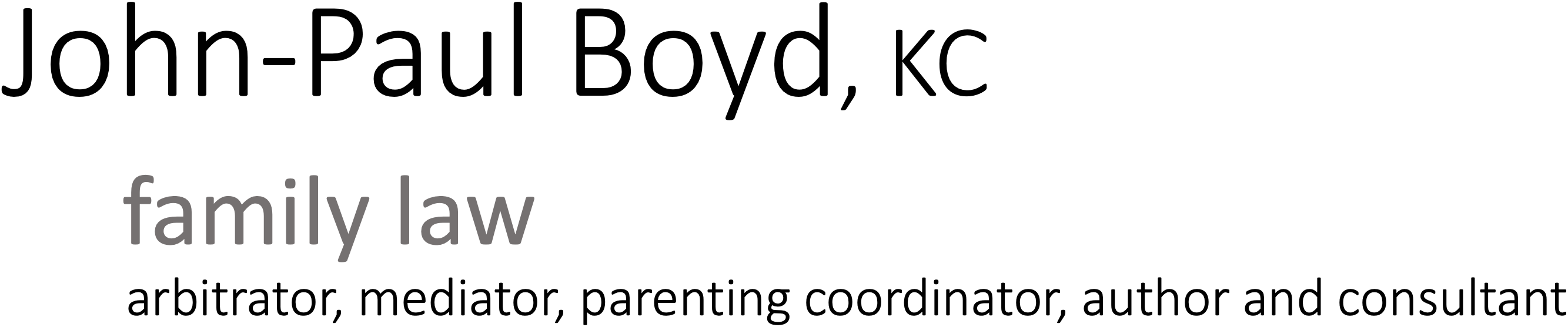 John-Paul E. Boyd, KC